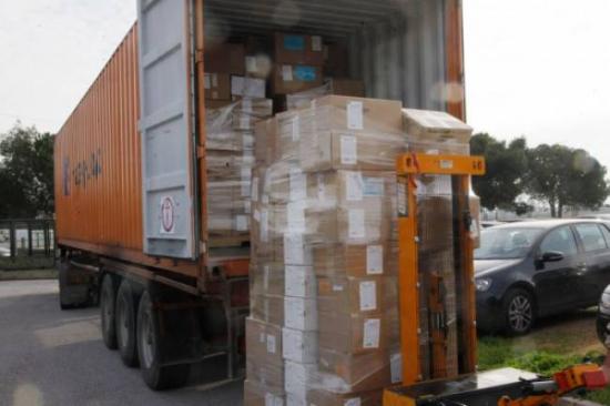 Αποστολή τροφίμων για τους σεισμόπληκτους από τον δήμο Κορωπίου