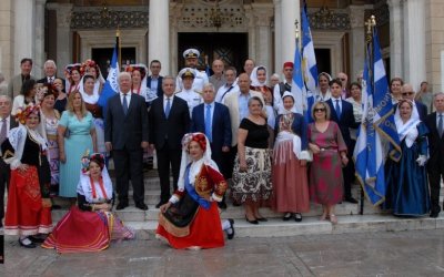 Λαμπρός εορτασμός της 161ης επετείου ένωσης της Επτανήσου με την Ελλάδα από την Επτανησιακή Συνομοσπονδία