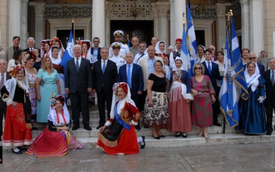 Λαμπρός εορτασμός της 161ης επετείου ένωσης της Επτανήσου με την Ελλάδα από την Επτανησιακή Συνομοσπονδία