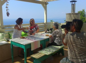 Η εκπομπή του SKAI "Ενα τραπέζι Έλλάδα" στην Κεφαλονιά!