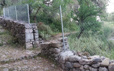 Ιθάκη: Προχωράει η περίφραξη της Σχολής Ομήρου
