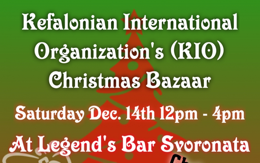 Today : Christmas Bazaar at Legend&#039;s Bar, Svoronata