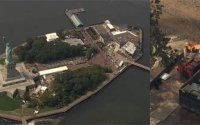 Νέα Υόρκη: Εκρηξη και φωτιά κοντά στο άγαλμα της Ελευθερίας -Εκκενώνουν το Staten Island