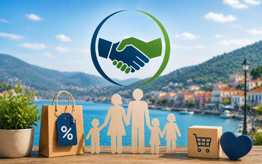 Συνεργασία Εμποροεπαγγελματικού Συλλόγου με τον Σύλλογο Τριτέκνων Κεφαλονιάς και Ιθάκης