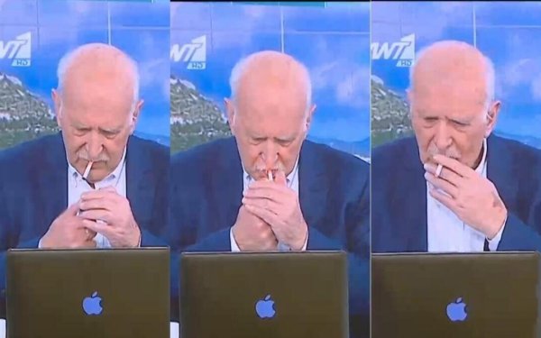 Ο Γιώργος Παπαδάκης «συνελήφθη» να καπνίζει στον αέρα της εκπομπής του – Η αμηχανία του Γιώργου Γρηγοριάδη