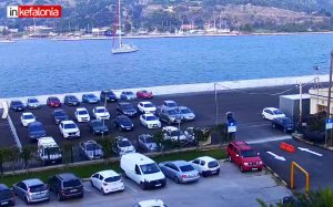 Άνοιξε ο νέος χώρος στάθμευσης στην παραλιακή Αργοστολίου