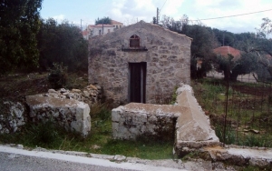 Θυμήθηκα τον Aγιο Δημήτριο, τον Φανερωμένον, τση Βυζαντινής Κοντογενάδας