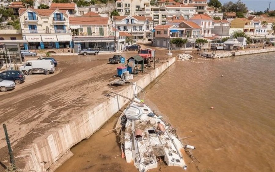 Bόρεια Κεφαλονιά: Η καταιγίδα που δεν τελείωσε ποτέ (video)