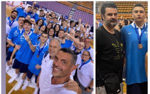 Το μήλο κάτω απ' την μηλιά! Ο 15χρονος γιος του Αλέξη Παπαδάτου, Νικόλας στην Εθνική Ομάδα Μπάσκετ Παμπαίδων (εικόνες)