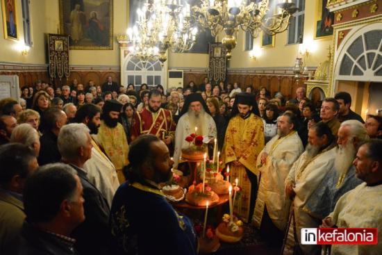 Πλήθος πιστών στον Πανηγυρικό Εσπερινό στην Ι.Μ. Αγίου Ανδρέα στα Τραυλιάτα (εικόνες + video)