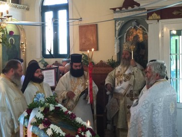 Ο εορτασμός του Αγίου Μεγαλομάρτυρος Προκοπίου στα Καμπιτσάτα (εικόνες)