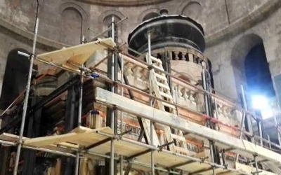 Η αναστήλωση του Παναγίου Τάφου από το Μετσόβειο Πολυτεχνείο σε έκθεση στην Ουάσιγκτον! [βίντεο]