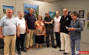 Αργοστόλι: Εγκαίνια σε μία πολύ ενδιαφέρουσα έκθεση ζωγραφικής τεσσάρων Καλλιτεχνών στον "Κέφαλο" (εικόνες)