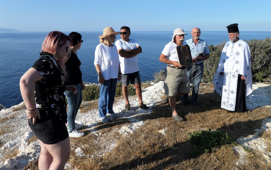 Με λιτότητα εορτάστηκε φέτος η Παναγία Διώτισσα (εικόνες)