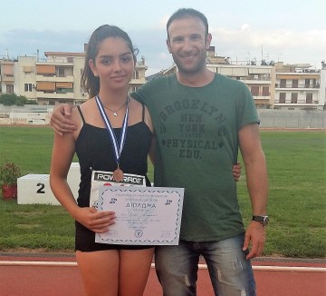 3η στο άλμα σε ύψος στο Πανελλήνιο πρωτάθλημα η Άννα Κρούσσου