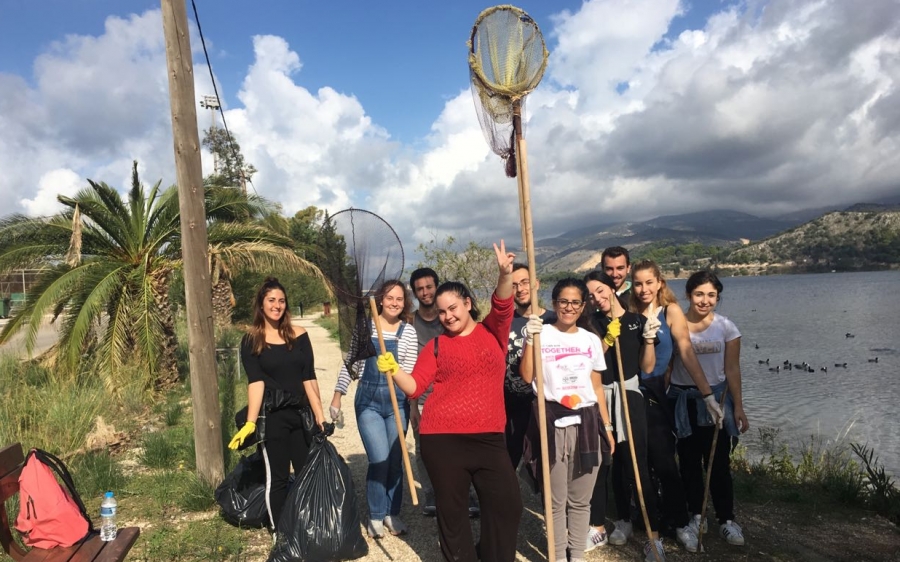 Φοιτητική δράση Φύση Χωρίς σκουπίδια στον Κούταβο (εικόνες)