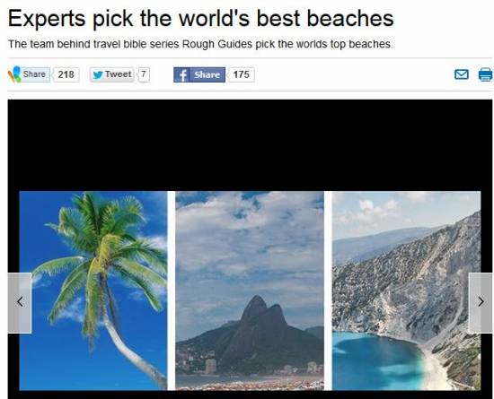 Ο Μύρτος στις καλύτερες παραλίες του κόσμου, σύμφωνα με το MSN Canada της Miscrosoft !
