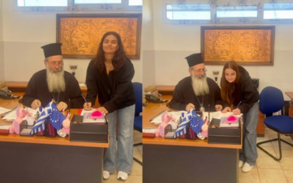 Η απονομή της ετήσιας υποτροφίας Ιωαννίδη στο Γυμνάσιο & Λύκειο Μεσοβουνίων