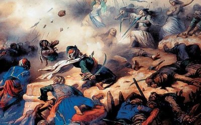 Ο Αλμυρός Σταυρός της Λευτεριάς που Ύψωσε την Ηρωική Έξοδο του Μεσολογγίου 1822 – 1826