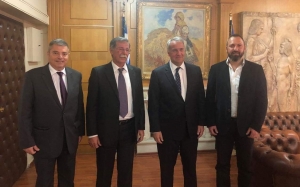 Συνάντηση εκπροσώπων Συνεταιρισμού Παραγωγών Ρομπόλας – «Ορεάλιος Γη» με τον Υπουργό Αγροτικής Ανάπτυξης