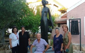 Τα μέλη του ΠΣ "Κάστρο Αγίου Γεωργίου" στο σπίτι του Μεμά Καλογηράτου στα Μαζαρακάτα (εικόνες)