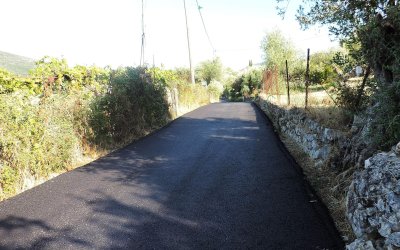 Δ. Στανίτσας: "Ολοκληρώθηκαν οι ασφαλτοστρώσεις δρόμων στην Βόρεια Ιθάκη" (εικόνες)