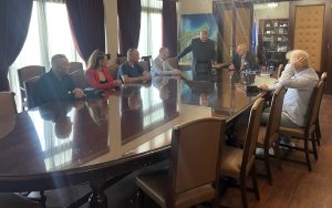 Συνάντηση Κουρή με αντιπροσωπεία του Δήμου Σοκομπάνια Σερβίας
