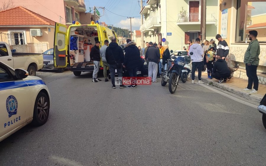 Τροχαίο ατύχημα με τραυματισμό 12χρονου στο Αργοστόλι