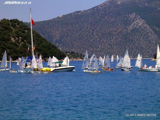 Πρεμιέρα των διασυλλογικών αγώνων ιστιοπλοϊας «Ιθάκη 2013»