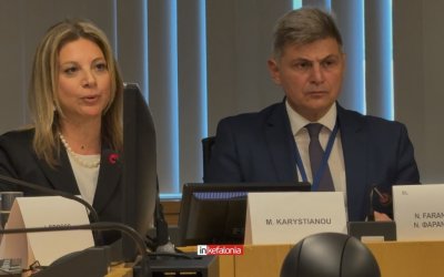 Ηχηρή παρέμβαση της Μαρίας Καρυστιανού στην εκδήλωση του Νικόλα Φαραντούρη στο Ευρωκοινοβούλιο για την τραγωδία των Τεμπών