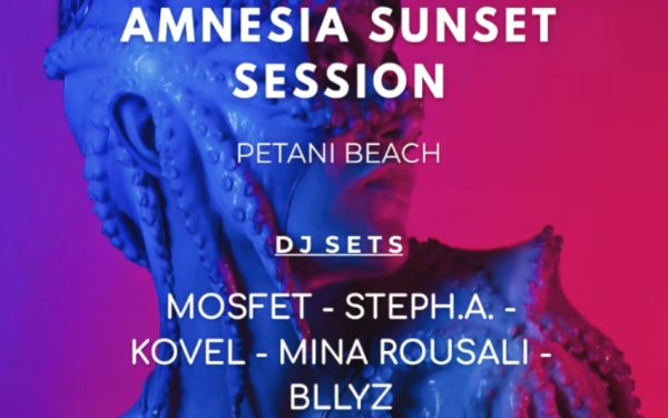 Pali Ekei Music Festival: Την Κυριακή 10/8 με «Amnesia Sunset Session» στους Πετανούς η έναρξη του φεστιβάλ