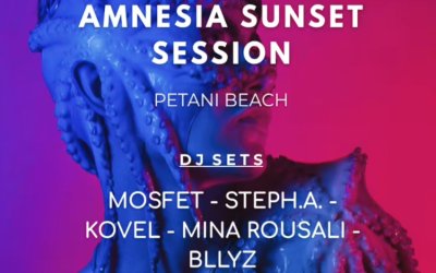 Pali Ekei Music Festival: Την Κυριακή 10/8 με «Amnesia Sunset Session» στους Πετανούς η έναρξη του φεστιβάλ