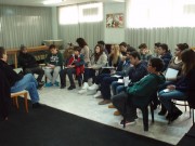 Επίσκεψη της Γ τάξης του 3ου Γυμνασίου στο "Θεατρικό Εργαστήρι Σύγχρονης Τέχνης Κεφαλονιάς"