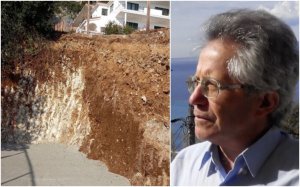 Πόρος - Οδυσσέας Γαλιατσάτος: &quot;Σε εξέλιξη οι εργασίες κατασκευής τοιχίου αντιστήριξης δρόμου - Ένα χρόνιο πρόβλημα βρίσκει την λύση του&quot;