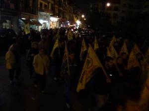 Κίνημα Δεν Πληρώνω Κεφαλονιάς «Μεγάλη αντιφασιστική πορεία στους δρόμους της Αθήνας»