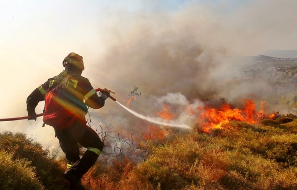 Αντιμετωπίστηκε γρήγορα φωτιά στο Κανάλι