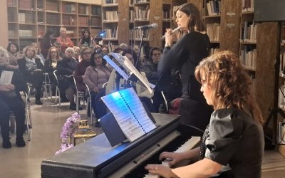 Με επιτυχία η συναυλία «Adagio sacro - Μελωδίες της Μεγάλης Εβδομάδας» στην Ιακωβάτειο Βιβλιοθήκη