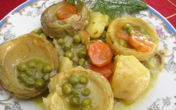 Αγκινάρες αλα πολίτα από την Σία Λαδά!