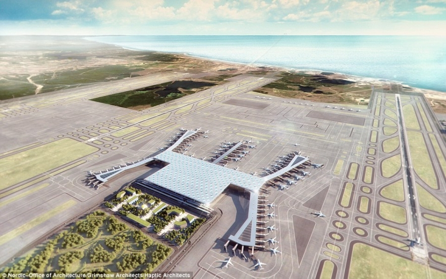 Στην Τουρκία κατασκευάζεται το μεγαλύτερο αεροδρόμιο του κόσμου!