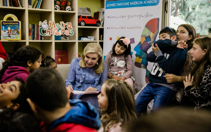 Στο πλευρό των πληγέντων στα Ιόνια Νησιά η Μαριάννα Βαρδινογιάννη