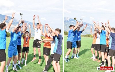 Σήκωσαν … αναδρομικά τα Κύπελλα η Κ16 και η Κ14 της Εικοσιμίας στις Κεραμειές (εικόνες)