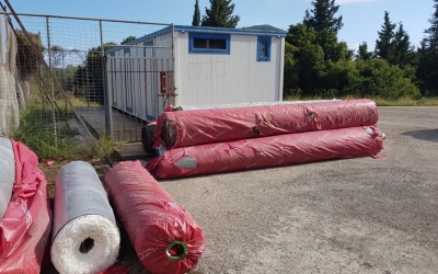 Προχωράνε οι εργασίες στο Δημοτικό στάδιο Β.Ιθάκης (εικόνες)