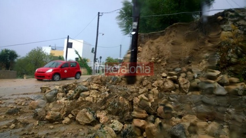 Σε κατάσταση έκτακτης ανάγκης η Κεφαλονιά