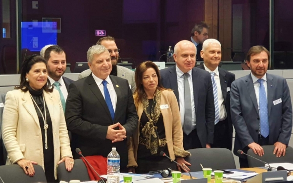 Συναντήσεις με Ευρωπαίους αξιωματούχους στις Βρυξέλλες είχε η Ρόδη Κράτσα και ο Μανώλης Ορφανουδάκης