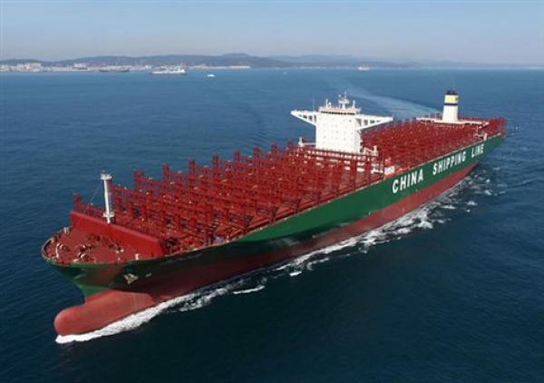 Αυτό είναι το μεγαλύτερο πλοίο μεταφοράς κοντέινερ στον κόσμο