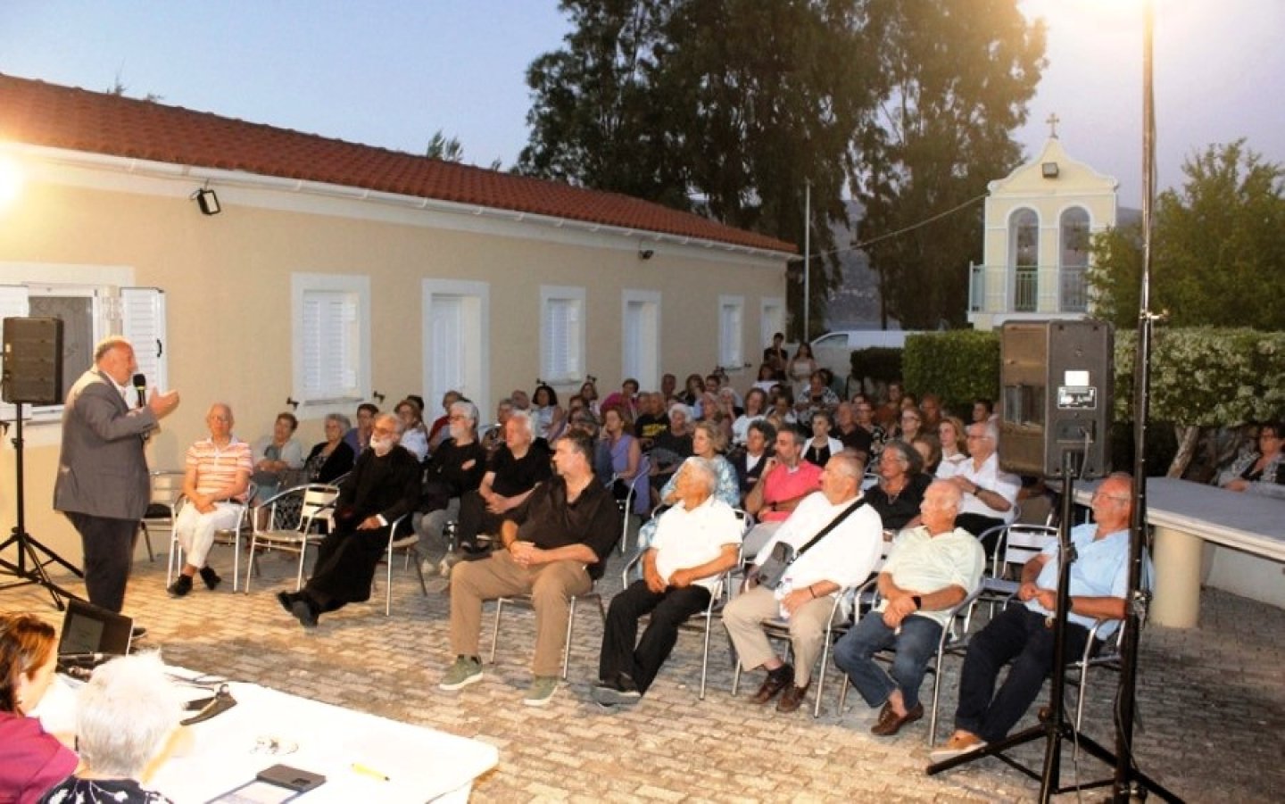 Στο επίκεντρο ο Βικέντιος Δαμοδός σε εκδήλωση της Εταιρείας Μελέτης Έργων του στο Ληξούρι