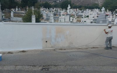 Αποκαταστάθηκαν άμεσα οι εικόνες ντροπής στο Δημοτικό Κοιμητήριο Διλινάτων