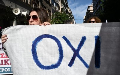 «Όχι» στο 13ωρο – Μαζική κινητοποίηση ενάντια στο αντεργατικό νομοσχέδιο
