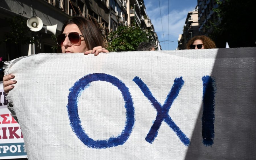 «Όχι» στο 13ωρο – Μαζική κινητοποίηση ενάντια στο αντεργατικό νομοσχέδιο