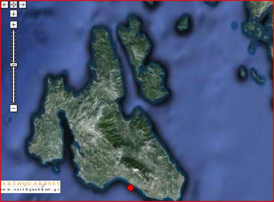 Ασθενής σεισμική δόνηση με επίκεντρο τη Λειβαθώ